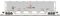 Atlas 50005671 - N Scale Trinity PD5000 Covered Hopper - Ready to Run -- ConAgra Mills CAGX (gray...
