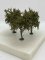 Martin Welberg Scenic Studios TS0L1 - Fine Scale Tree - Small - Olive Green - 6cm-8cm - 3 pcs