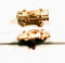 Cal Scale Rerail Frog in Bracket Side Mount pkg(2) 