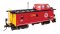 Walthers Proto 103605 - HO Wabash Streamlined Caboose - Ready to Run -- Detroit Toledo & Ironton ...