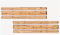 Blair Line 122 - H0n3 Wood Grade Crossing pkg(2) -- Two Lane 3-9/16" Long